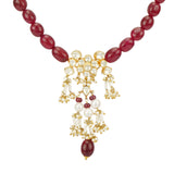 Kanchan Kundan Round Necklace Set