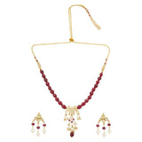 Kanchan Kundan Round Necklace Set