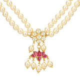 Kanchan Kundan Round Necklace Set