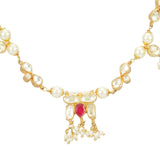 Kanchan Kundan Sheel Tarr Moti Necklace Set