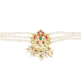 Kanchan Kundan Pearl  Necklace Set