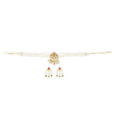 Kanchan Kundan Pearl  Necklace Set
