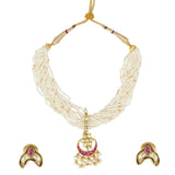 Kanchan Kundan Chand  Necklace Set