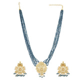 Kanchan Kundan Peacock Necklace Set
