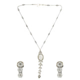 HEERA SILVER PENDANT SET