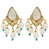 Kanchan  Kundan Pan White Necklace Set