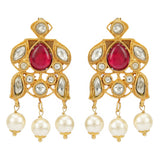 Kanchan Silver Kundan Necklace Set