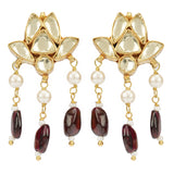 Kanchan Kyanite Kundan Necklace Set