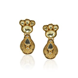 Gold Plated Sampurna Kundan Necklace Set