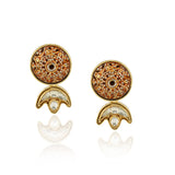 Gold Plated Sampurna Kundan Nakashi Necklace Set