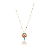 Gold Plated Sampurna Kundan Necklace Set