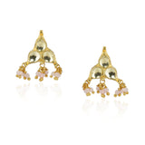 Gold Plated Sampurna Kundan Pink Choker Set