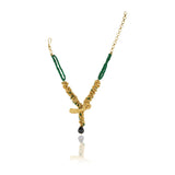 Gold Plated Sampurna Peacock Choker Set