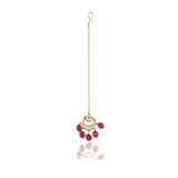 Gold Plated Kundan Tikka