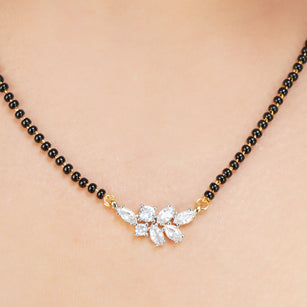 MANGLAL SUTRA GOLD PLATED NECKLACE SET