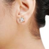 MANGLAL SUTRA SQUARE GOLD PLATED NECKLACE SET