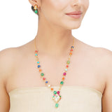 NAVRATNA PAN NECKLACE SET