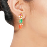 NAVRATNA KUNDAN NECKLACE SET