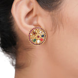 NAVRATNA AVIRA NECKLACE SET