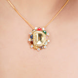 NAVRATNA POLKI NECKLACE SET