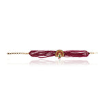 Gold Plated  Kundan Red Choker Necklace set