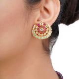 SHAGUN ADYA KUNDAN PENDANT SET