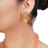 SHAGUN KUNDAN  ROUND PENDANT SET
