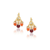 Gold Plated Kundan Necklace Set