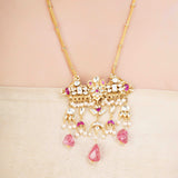 SHAGUN SQUARE KUNDAN NECKLACE SET