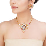 SHAGUN PAN KUNDAN CHOKER  SET