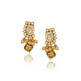 Gold Plated Kundan Laxmi Necklace Set