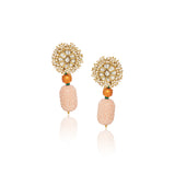 Gold Plated Kundan Necklace Set