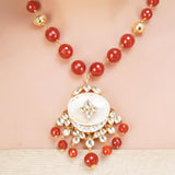 SHAGUN KUNDAN PENDANT SET