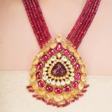 SHAGUN PAN KUNDAN PENDANT SET
