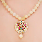 SHAGUN CHAND FLOWER KUNDAN SET