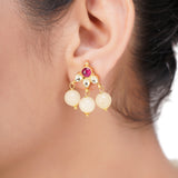 SHAGUN CHAND FLOWER KUNDAN SET