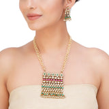 SHAGUN NAKSHATRA KUNDAN PENDANT SET