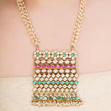 SHAGUN NAKSHATRA KUNDAN PENDANT SET