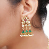SHAGUN NAKSHATRA KUNDAN PENDANT SET