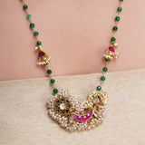 SHAGUN CHAND KUNDAN PENDANT SET
