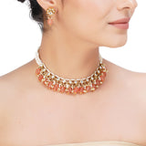 SHAGUN PEARLS KUNDAN NECKLACE SET