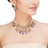 SHAGUN KUNDAN NECKLACE SET