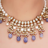 SHAGUN KUNDAN NECKLACE SET