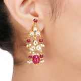 SHAGUN MATSYA CHOKER KUNDAN SET