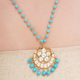 SHAGUN CHAND KUNDAN PENDANT SET