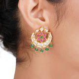 SHAGUN FLOWER KUNDAN CHOKER SET