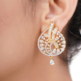 HEERA ZIRCON PAN PENDANT SET