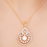 HEERA ZIRCON PENDANT SET