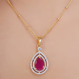 HEERA PAN PENDANT SET