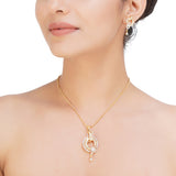 HEERA PENDANT ZIRCON SET